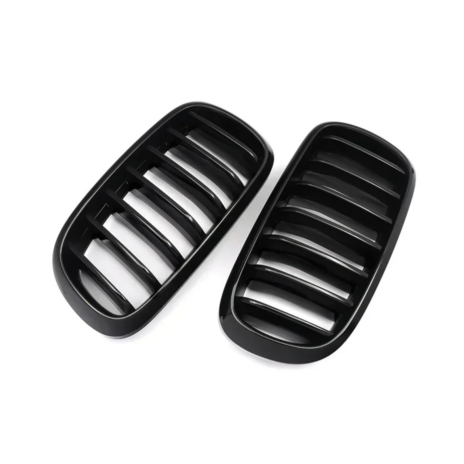 Front Kühlergrille Für X5 F15 F16 Für X6 2014 2015 2016 2017 Auto Front Nieren Sport Grill Mesh Racing Grille Glanz Schwarz Zubehör Frontgrill von AHRPKAMERD