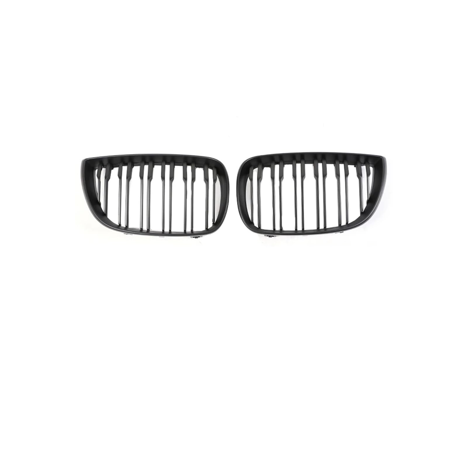 Frontgrill Für 1Serie E81 E87 2004-2006 Auto Vorderen Stoßfänger Nieren Glanz Schwarz Intake Unteren Grills Kühler Vorne Haube Kühlergrill(Dual Matte Black) von AHRPKAMERD