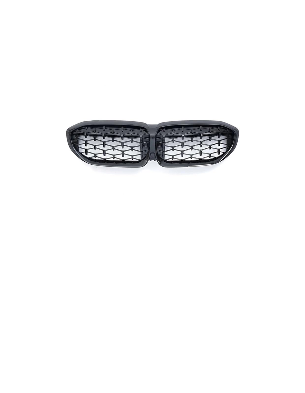 Frontgrill Für 3Serie G20 G21 G28 2019-2020 Auto Frontstoßstange Haube Nierengrill Renngitter Vorne Haube Kühlergrill(Diamond Black) von AHRPKAMERD