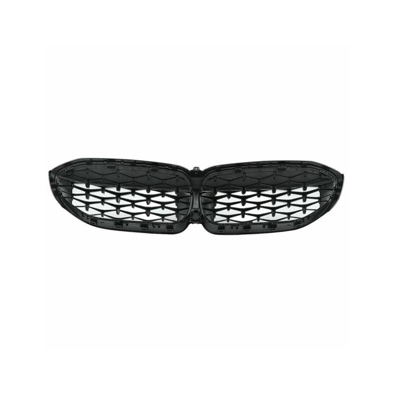 Frontgrill Für 3Serie G20 G21 G28 2019-2022 Frontstoßstange Haube Nierengrill Renngitter Vorne Haube Kühlergrill von AHRPKAMERD