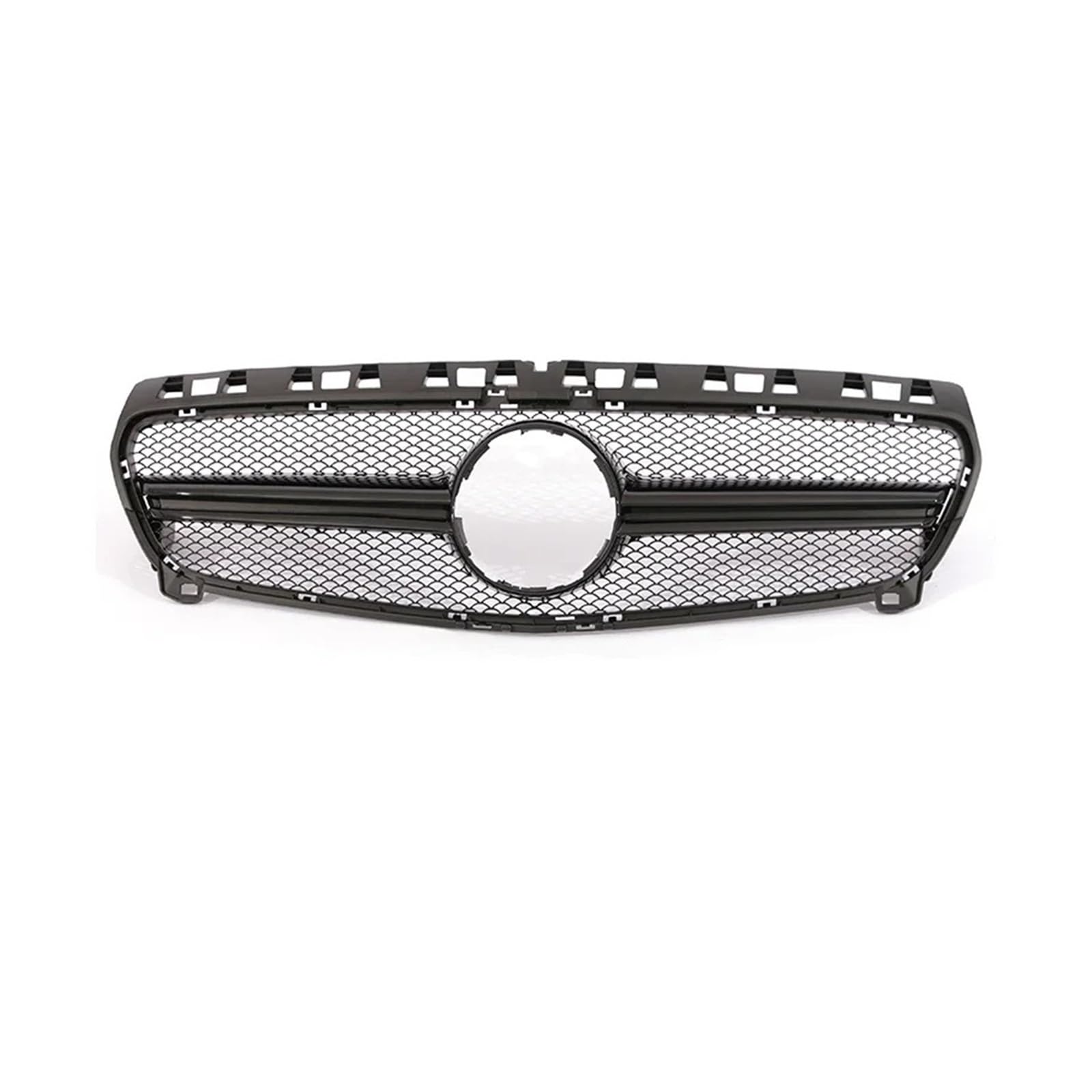 Frontgrill Für A-Klasse W176 2013-2018 A180 A200 A250 A45 Für AMG Für GTR Frontstoßstangengrill Vorne Haube Kühlergrill(1black 13-15) von AHRPKAMERD