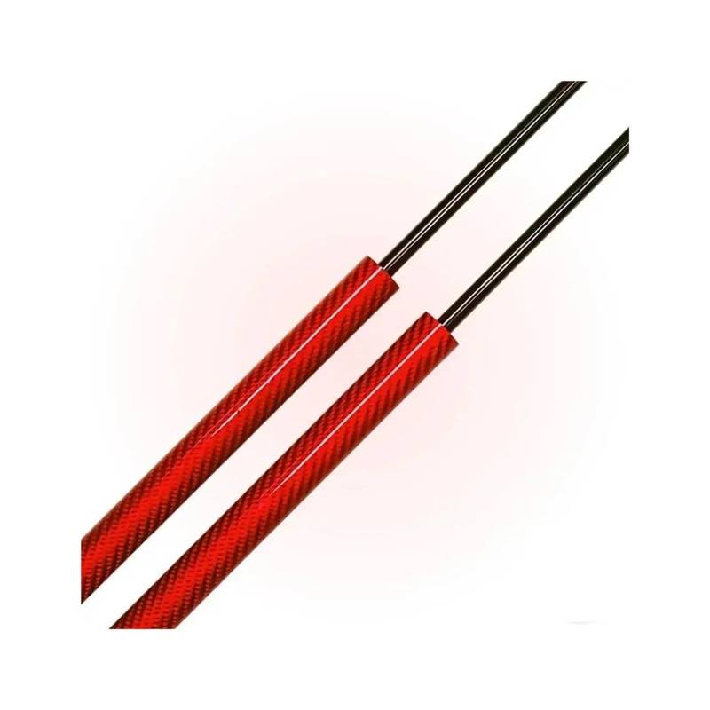 Gasdruckfedern 2 Stücke Für MK3 2008-2017 FließheckTrunk Streben Mit Feder Heckklappe Boot Lift Unterstützt Stoßdämpfer Dämpfer Gasdruckfeder(Red Carbon Fiber) von AHRPKAMERD