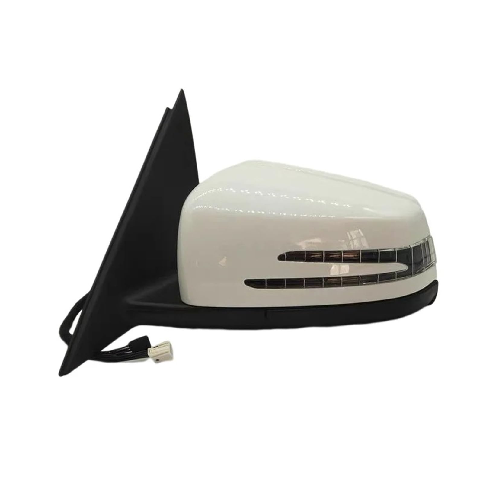 Seitenspiegel Für S-Klasse S300 S350 S400 S63 W221 2006-2013 Auto Power Side Tür Rückspiegel Montage Komplett-Außenspiegel(1PC Left White) von AHRPKAMERD