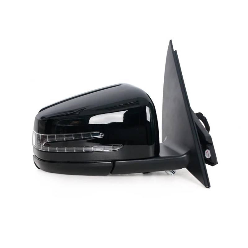 Seitenspiegel Für S-Klasse S300 S350 S400 S63 W221 2006-2013 Auto Power Side Tür Rückspiegel Montage Komplett-Außenspiegel(1PC Right Black) von AHRPKAMERD