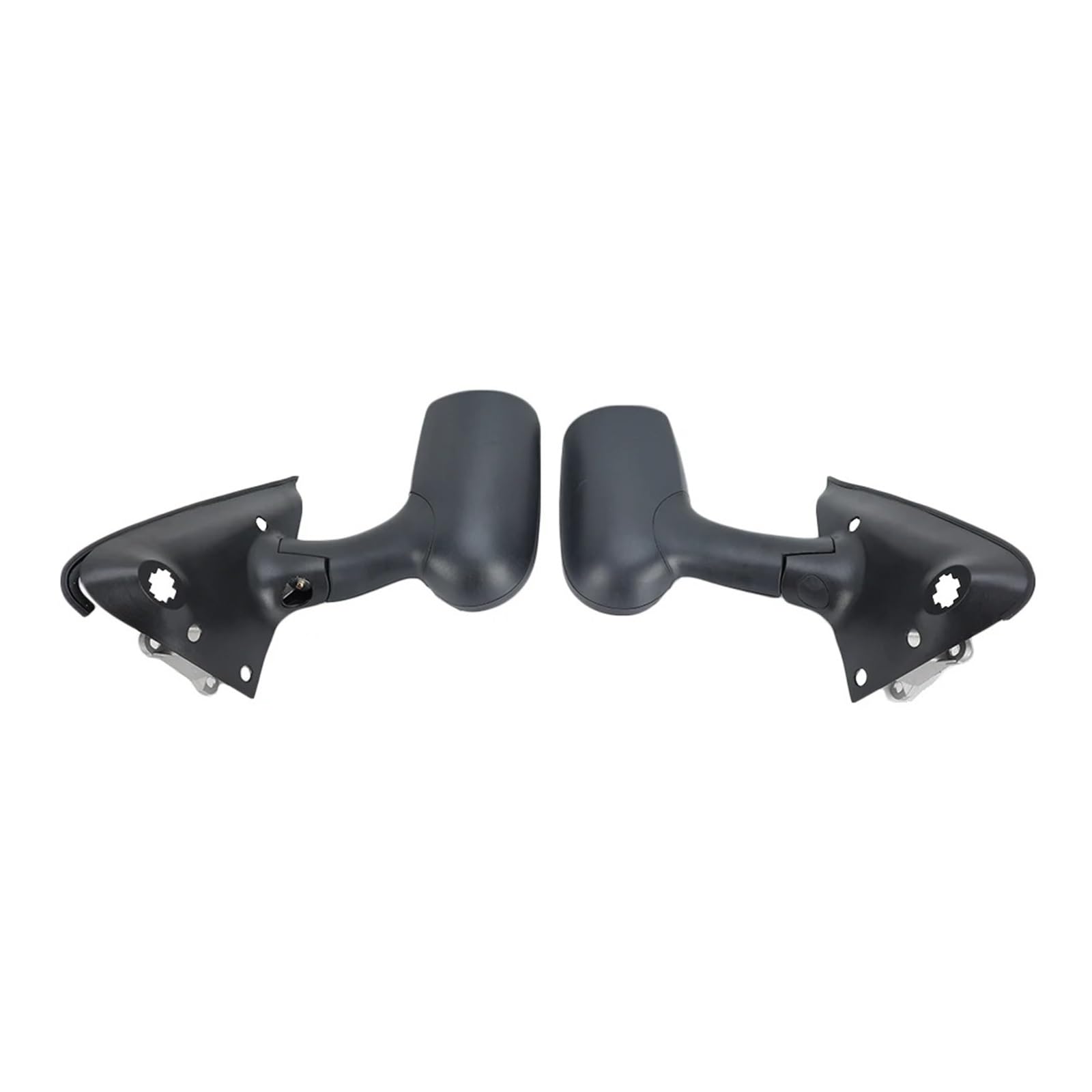 Seitenspiegel Für Transit MK6 MK7 Für Van 2000-2014 Auto-Seitentürspiegel-Montagehandbuch Klappflügelspiegel-Zubehör Komplett-Außenspiegel(1 Pair) von AHRPKAMERD