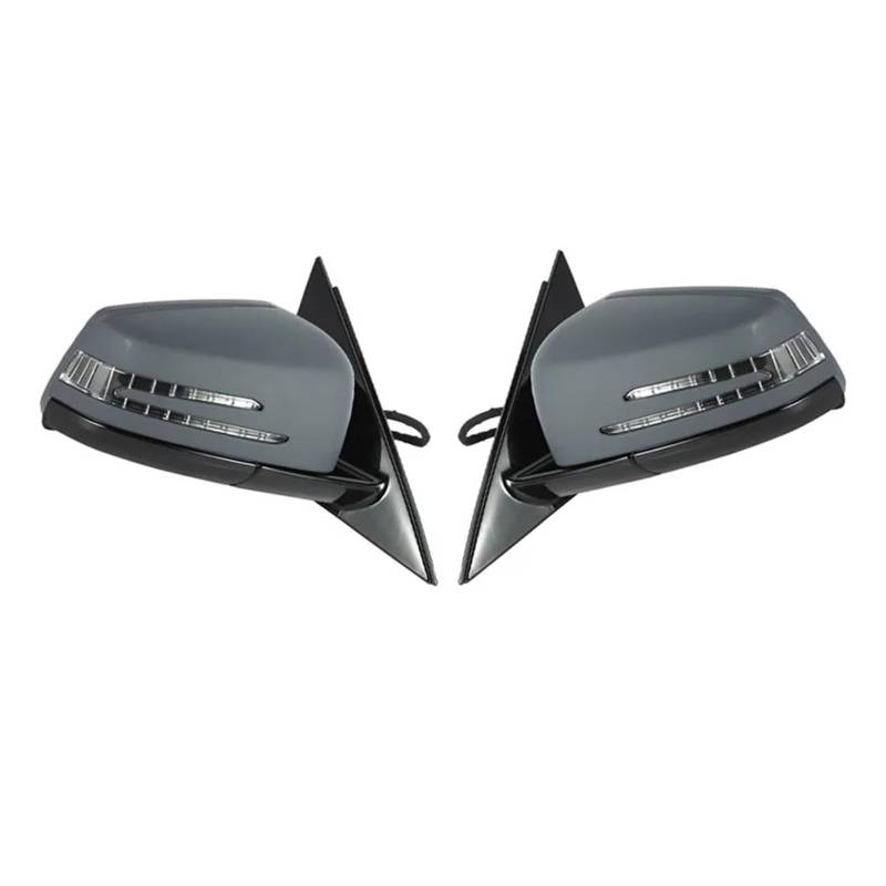 Seitenspiegel Für W212 E250 E300 E350 E400 E550 E63 2010-2016 Auto Links Rechts Seite Rückspiegel Montage Komplett-Außenspiegel(1 Pair Primer) von AHRPKAMERD