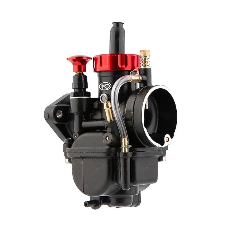 Vergaser Carb Für 2T 4T Für Flansch PE17 19 22 24 26 28mm Motorrad Vergaser Mit Carb Jet Engine Dirt Bike Cub Scooter Vergaser Motoren(MO-E24) von AHRPKAMERD