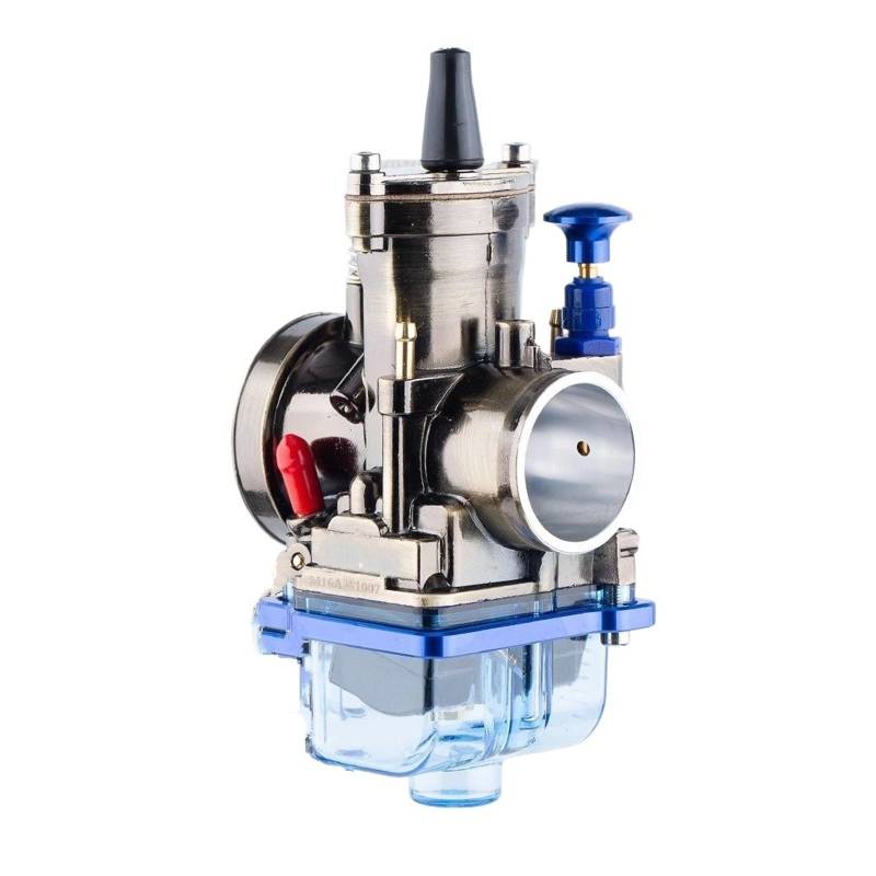 Vergaser Carb Für 2T 4T Für PWK 21 24 26 28 30 32 34mm Motorrad Vergaser Motor Roller ATV Mit Power Jet Dirt Bike Modifiziert Vergaser Motoren(Carburetor Base) von AHRPKAMERD