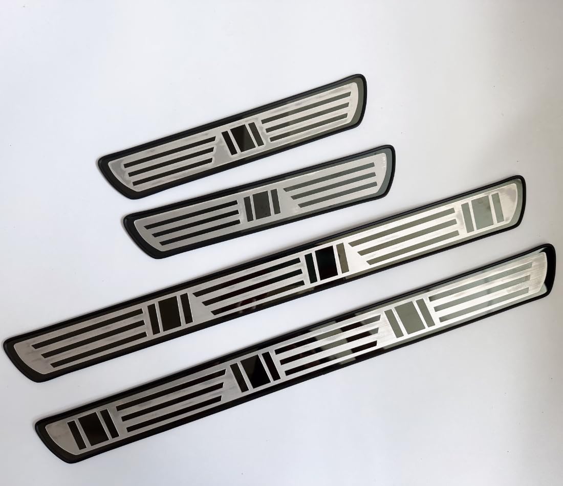 4 Stück Auto-Einstiegsleisten für VW Golf 6 VI 2008-2013,Edelstahl-Stufen-Trittplatten Willkommenspedal Türschweller Schutzstreifen Styling Dekorations Zubehör 4 Stück Auto-Einstiegsleisten für VW Golf 6 VI 2008-2013,Edelstahl-Stufen-Trittplatten Willkommenspedal Türschweller Schutzstreifen Styling Dekorations Zubehör von AIBINGBH