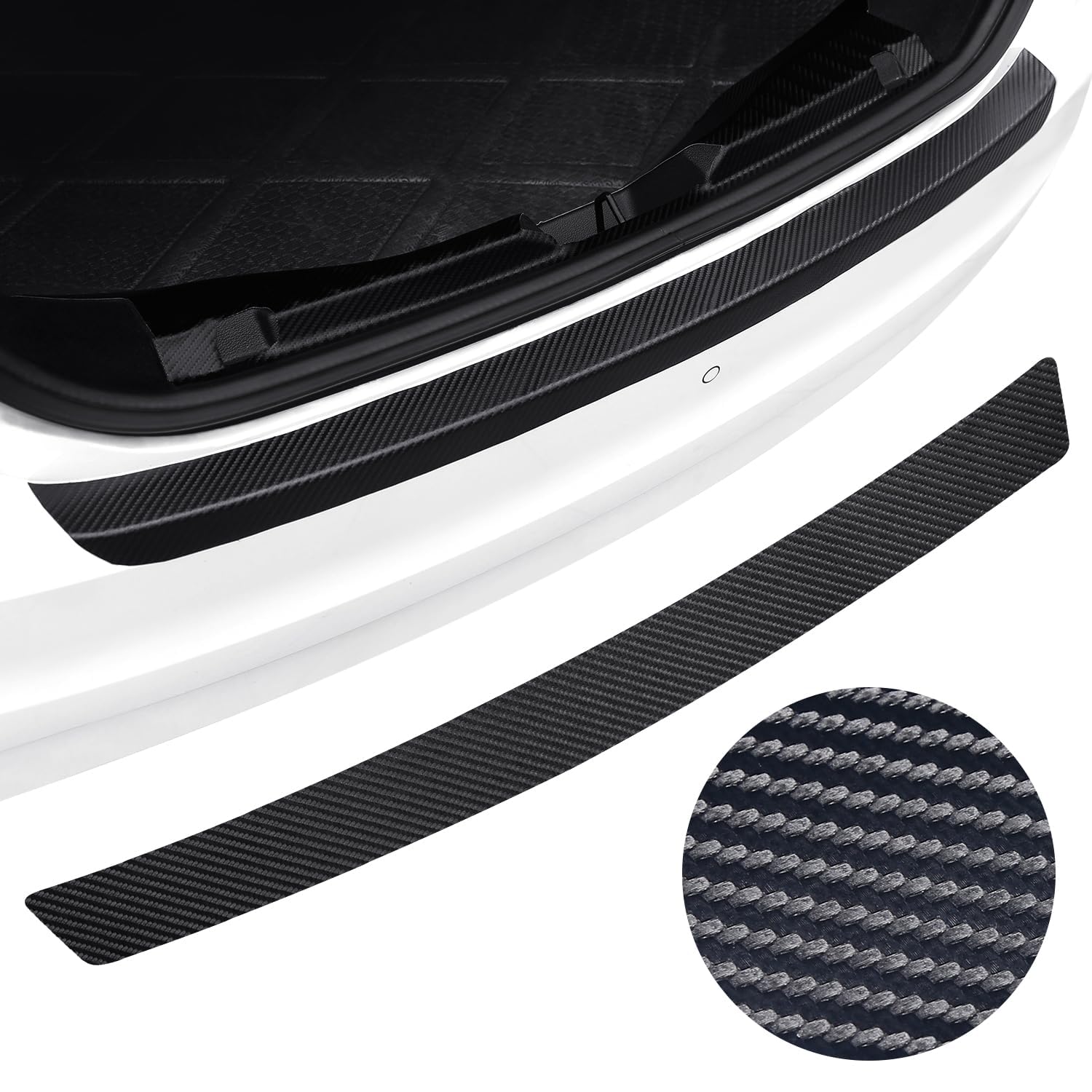 AIBINGBH Kohlefaser Auto Ladekantenschutz Folie für Hyundai Ioniq 5 2022-2025 Ladekantenschutz, Stoßstangenschutz Kratzschutz AIBINGBH Kohlefaser Auto Ladekantenschutz Folie für Hyundai Ioniq 5 2022-2025 Ladekantenschutz, Stoßstangenschutz Kratzschutz von AIBINGBH