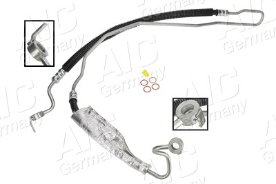 Aic Hydraulikschlauch, Lenkung [Hersteller-Nr. 58657] für Subaru von AIC