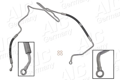 Aic Hydraulikschlauch, Lenkung [Hersteller-Nr. 57188] für Audi, Skoda, VW von AIC