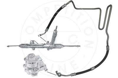 Aic Hydraulikschlauch, Lenkung [Hersteller-Nr. 57667] für Audi, Seat, Skoda, VW von AIC