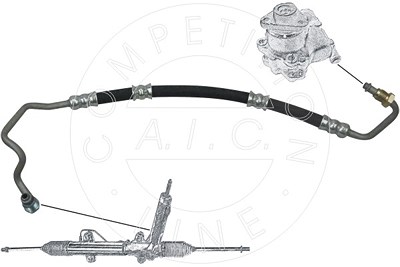 Aic Hydraulikschlauch, Lenkung [Hersteller-Nr. 57675] für Opel von AIC