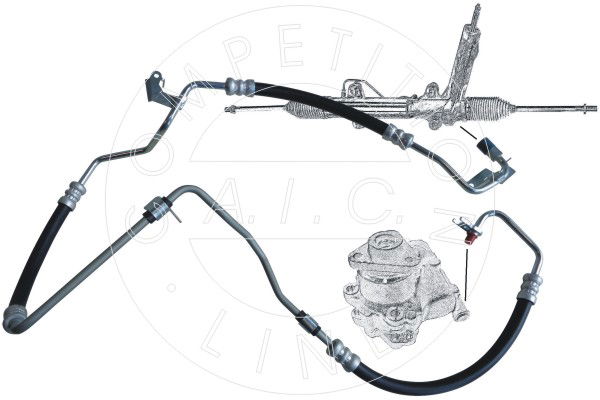 Hydraulikschlauch, Lenkung von Hydraulikpumpe nach Lenkgetriebe AIC 55926 Hydraulikschlauch, Lenkung von Hydraulikpumpe nach Lenkgetriebe AIC 55926 von AIC