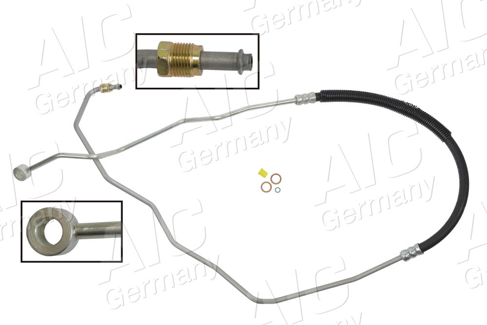 Hydraulikschlauch, Lenkung von Hydraulikpumpe nach Lenkgetriebe AIC 58740 Hydraulikschlauch, Lenkung von Hydraulikpumpe nach Lenkgetriebe AIC 58740 von AIC