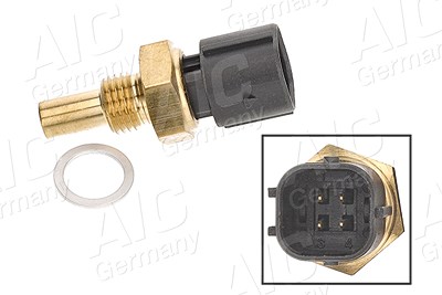 Aic Sensor, Kühlmitteltemperatur [Hersteller-Nr. 57522] für Daewoo, Mercedes-Benz, Puch, Ssangyong, VW von AIC