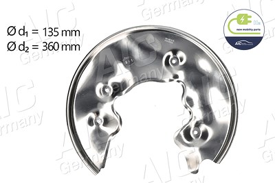 Aic Spritzblech, Bremsscheibe [Hersteller-Nr. 56149] für Audi von AIC