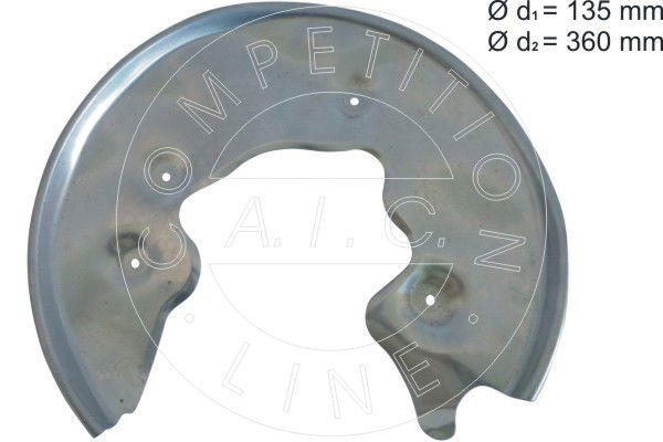 Spritzblech, Bremsscheibe Hinterachse links AIC 56149 Spritzblech, Bremsscheibe Hinterachse links AIC 56149 von AIC