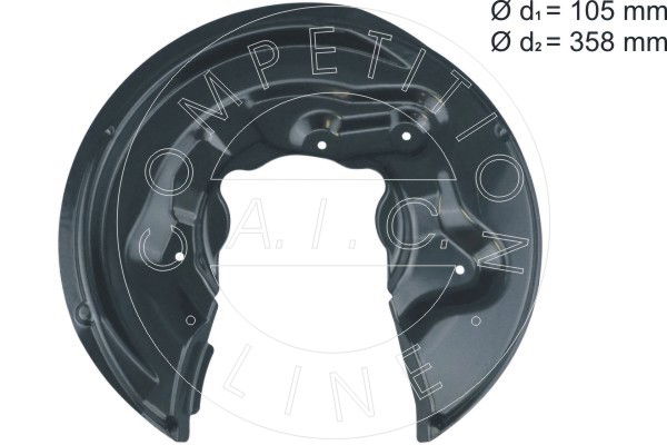 Spritzblech, Bremsscheibe Hinterachse links AIC 57849 Spritzblech, Bremsscheibe Hinterachse links AIC 57849 von AIC