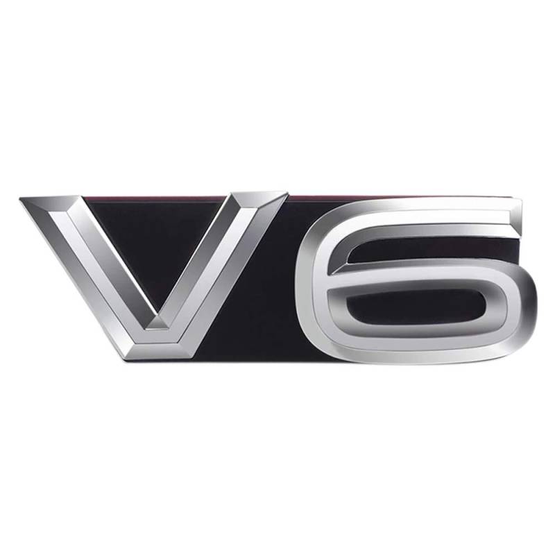 AIDIRui Produkte Emblem V6 Aufkleber für TERAMONT PHIDEON MAGOTAN TIGUANL V6 Aufkleber von AIDIRui