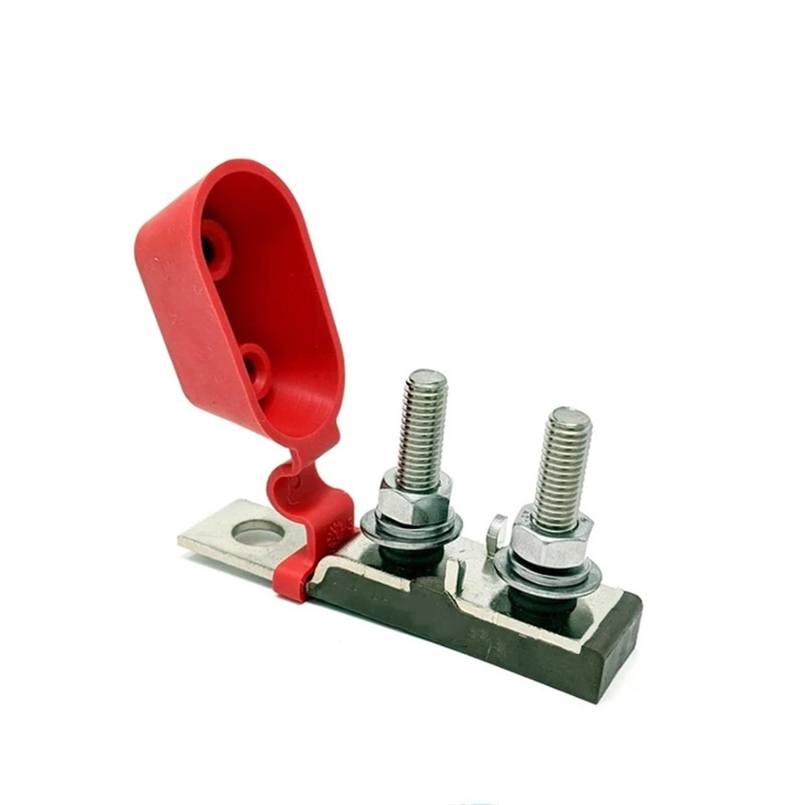 Sicherungsblock mit Doppelbolzen, kompakte Montage für Marinebatteriesicherungen, MRBF-Sicherungshalter, 1 Stück (nur Halter) von AIDUFUOD