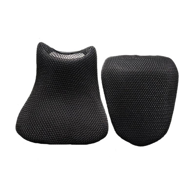 AIERDEYP Sitzabdeckung Motorrad Für Hon┐da Für CB400F Für CB 400F 2021 Motorrad Hinten Sitz Gugel Fahrer Passagier Kissen Abdeckung Net 3D Mesh Protector von AIERDEYP