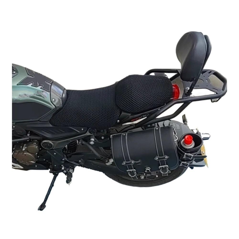 AIERDEYP Sitzabdeckung Motorrad Für Loncin Für VOGE 300AC 350AC 300DS 300 AC 300 DS 350 AC Mesh Sitzkissenbezug Schutz Wärmedämmung Sitzbezug(for 300DS) von AIERDEYP