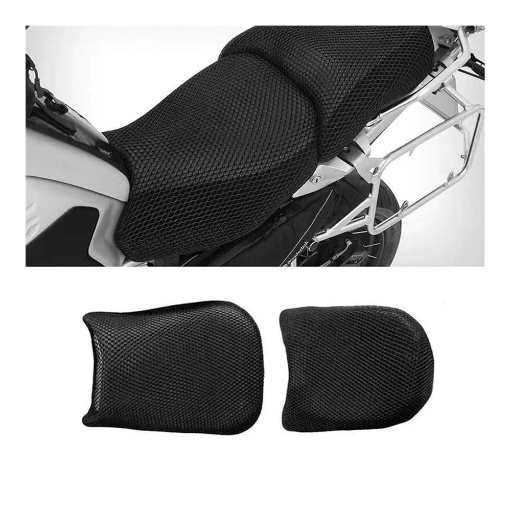 AIERDEYP Sitzabdeckung Motorrad Motorrad Schutz Kissen Sitzbezug Für Für R1200GS R 1200 GS ADV Für Abenteuer R1250GS Nylon Stoff Sattel Sitzbezug(R1200GS 2013-2018) von AIERDEYP