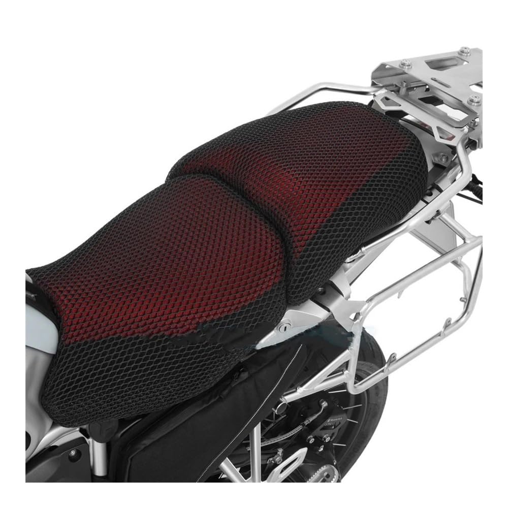 AIERDEYP Sitzabdeckung Motorrad Motorrad Schutz Kissen Sitzbezug Für Für R1200GS R 1200 GS LC ADV Für Abenteuer R1250GS Stoff Sattel Sitzbezug(R1200GS 2004-2012) von AIERDEYP