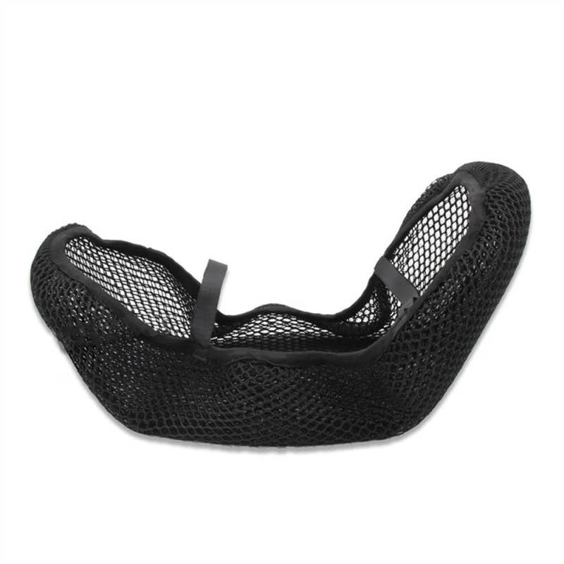AIERDEYP Sitzabdeckung Motorrad Motorrad Sitz Schützen Kissen Sitz Abdeckung Nylon Stoff Sattel Waben Matte Für ROYAL Enfield Für Interceptor 650 2018 2019 2020 2021 2022 von AIERDEYP