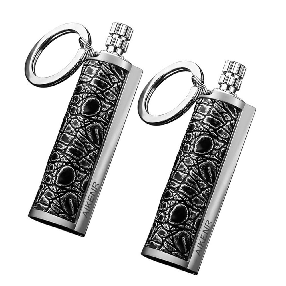 AIKENR Dauerhafter Streichholz, Schlüsselanhänger, Feuerstein, Metall, Feueranzünder, wasserdicht, Notfall-Starter für Outdoor, Camping, Überleben, tolles Geschenk AIKENR Dauerhafter Streichholz, Schlüsselanhänger, Feuerstein, Metall, Feueranzünder, wasserdicht, Notfall-Starter für Outdoor, Camping, Überleben, tolles Geschenk von AIKENR