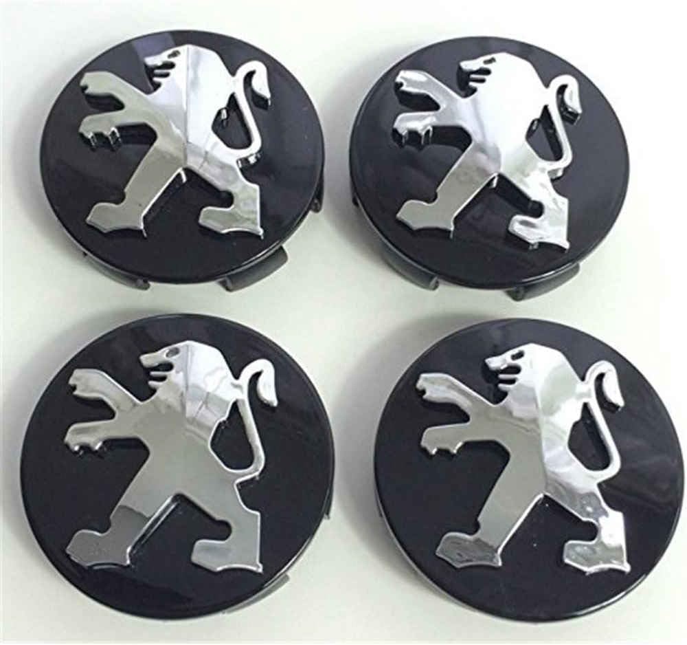 4 x Peugeot 60 mm Radkappen Abzeichen Logo Aufkleber wasserdicht staubdicht dekoratives Felgenzubehör 4 x Peugeot 60 mm Radkappen Abzeichen Logo Aufkleber wasserdicht staubdicht dekoratives Felgenzubehör von AIMXGBPS