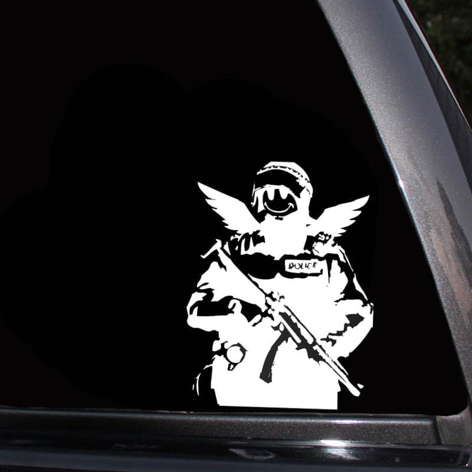 AIPASTN 10.1 * 13,2 cm Lächelnd Echter Soldat Warrior Engel, Der Den Body Fashion Car Sticker Decal Vinyl Bedeckt 3PS AIPASTN 10.1 * 13,2 cm Lächelnd Echter Soldat Warrior Engel, Der Den Body Fashion Car Sticker Decal Vinyl Bedeckt 3PS von AIPASTN