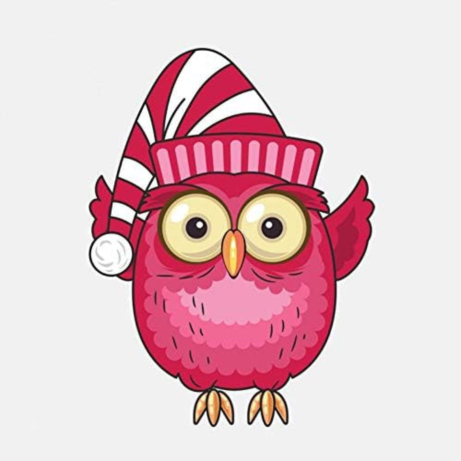 AIPASTN -Aufkleber 10.7 cm X 14,2 cm Cartoon Weihnachtshut Mit OWL PVC Dekoration Autosautoaufkleber 3PS AIPASTN -Aufkleber 10.7 cm X 14,2 cm Cartoon Weihnachtshut Mit OWL PVC Dekoration Autosautoaufkleber 3PS von AIPASTN