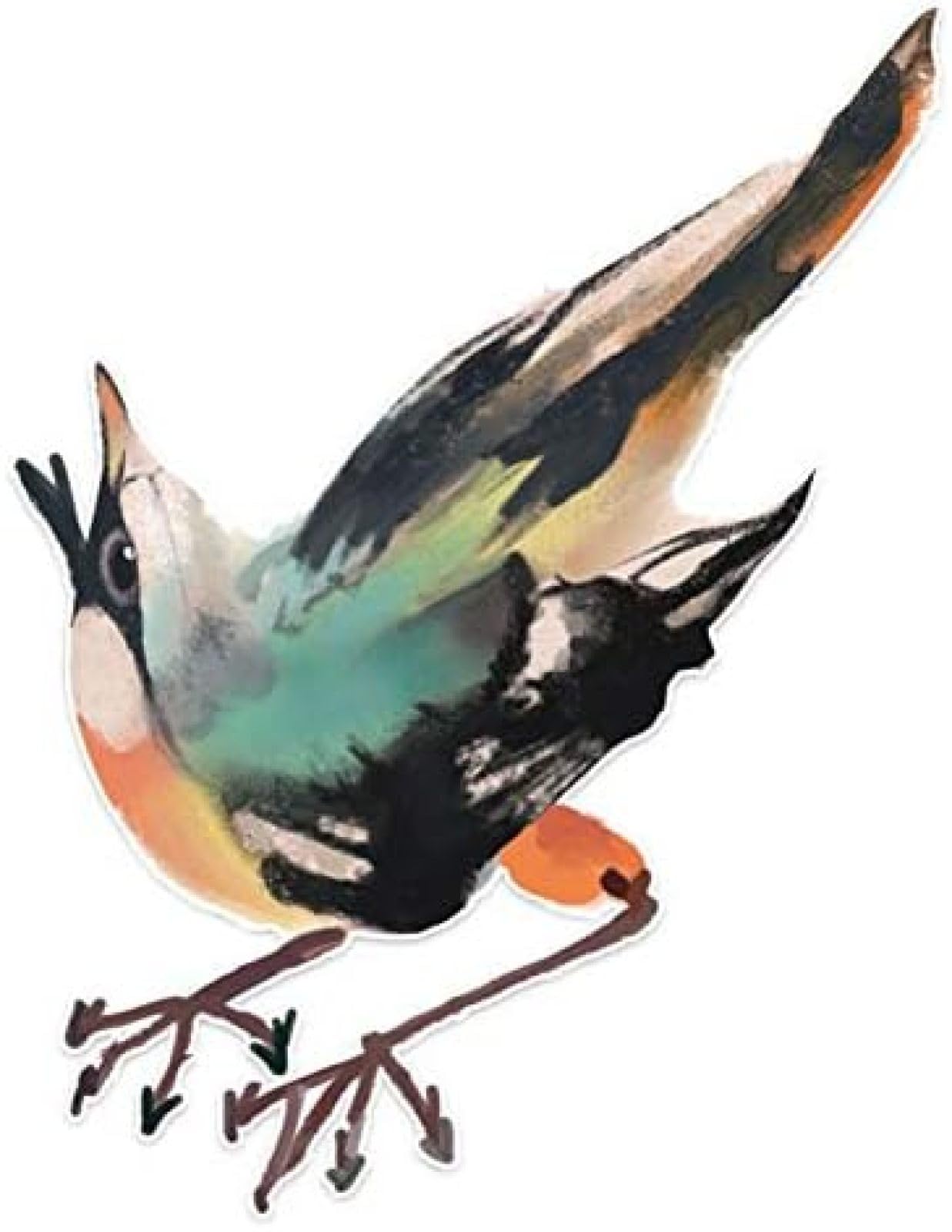 AIPASTN Aufkleber 11,6 X 15,2 cm Schöne Cartoon Birds Decor -Autoaufkleberzubehör 1PS AIPASTN Aufkleber 11,6 X 15,2 cm Schöne Cartoon Birds Decor -Autoaufkleberzubehör 1PS von AIPASTN