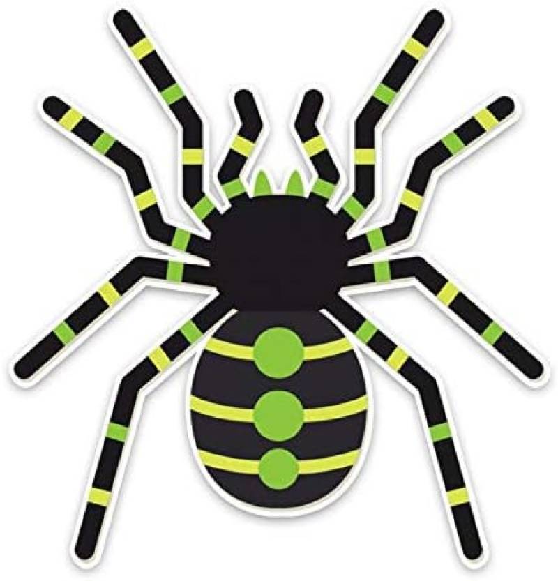 AIPASTN Aufkleber 12 X 12,5 cm Riese Spider Crawl Decor Auto Sticker Persönlichkeit Grafik 1PS von AIPASTN