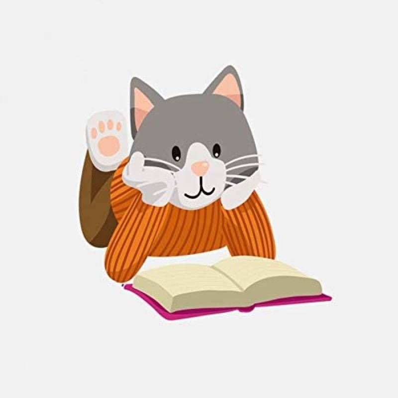 AIPASTN -Aufkleber 13,5 cm X 13,5 cm Cartoon Katz 1PS von AIPASTN