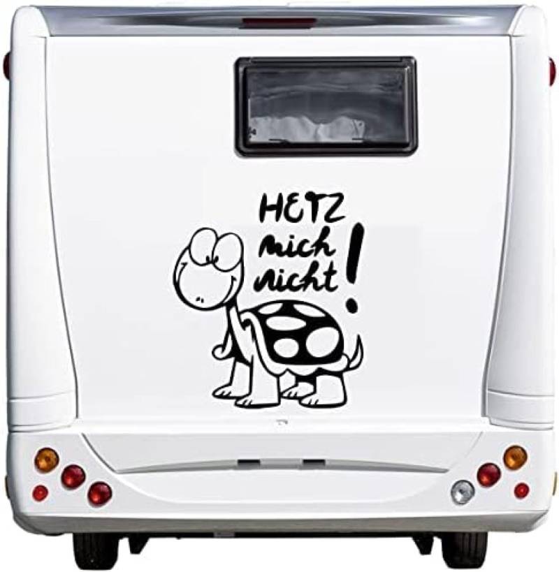 AIPASTN Autoaufkleber Hetz Mich Nicht! Wohnmobil Caravan Camper Caravan Aufkleber 1PS von AIPASTN