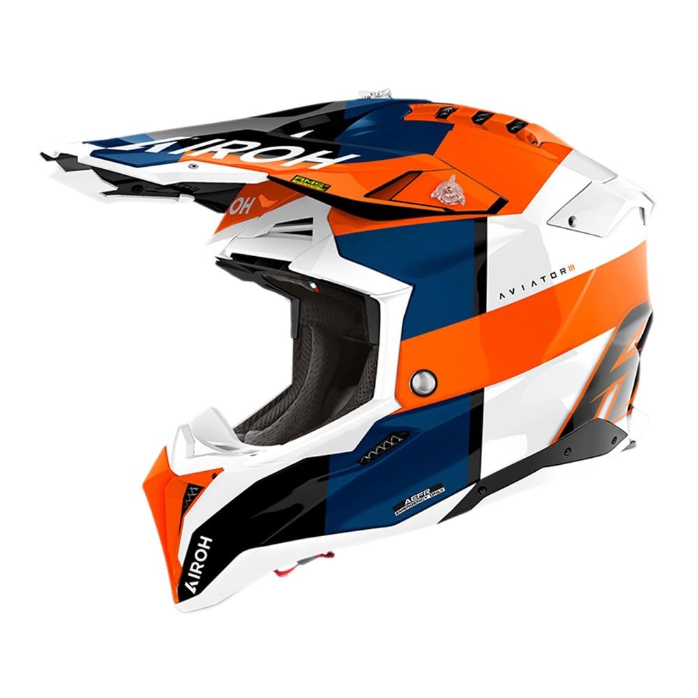 AIROH AVIATOR 3 MONARCH ORANGE GLOSS M AIROH AVIATOR 3 MONARCH ORANGE GLOSS M von AIROH