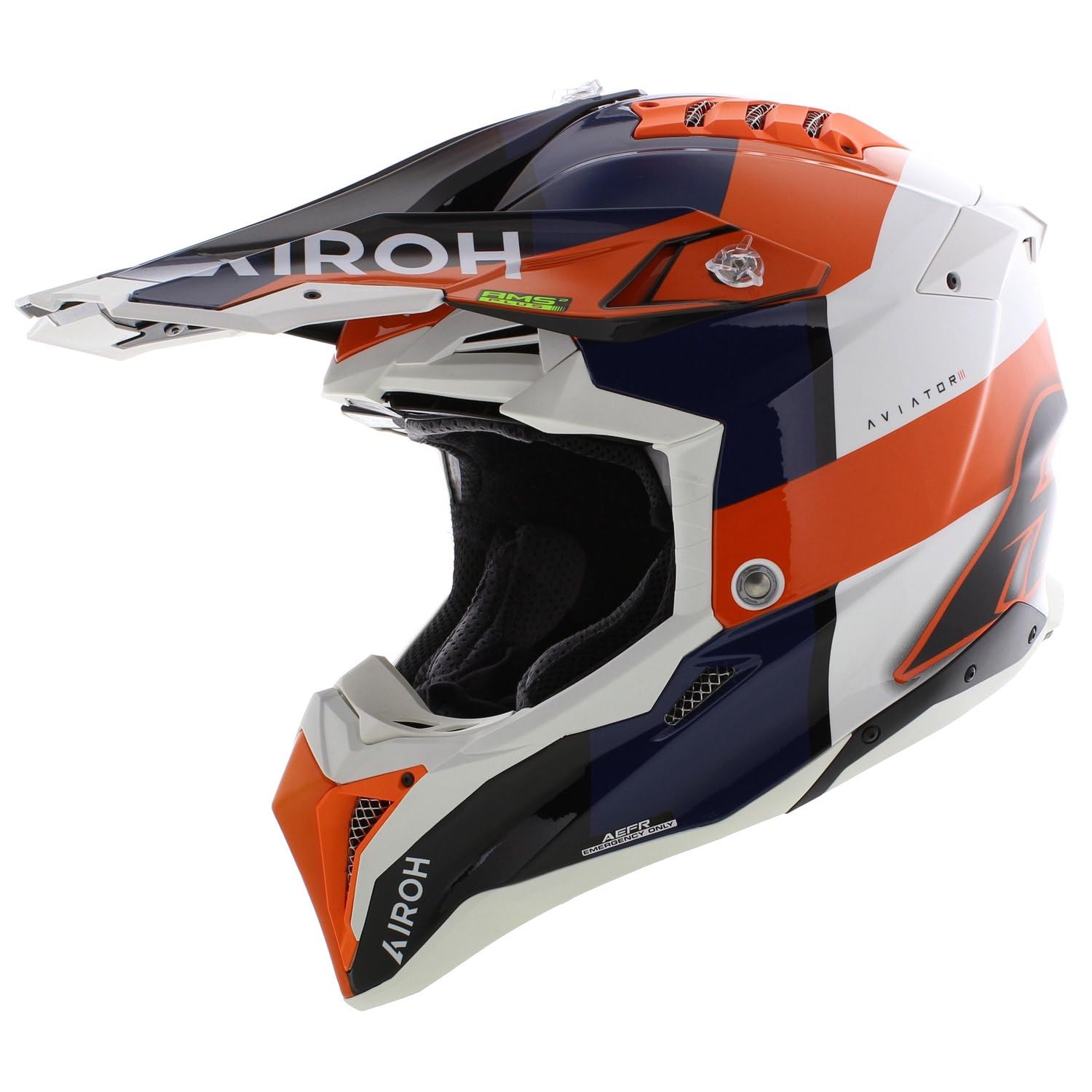 AIROH AVIATOR 3 MONARCH ORANGE GLOSS XL AIROH AVIATOR 3 MONARCH ORANGE GLOSS XL von AIROH