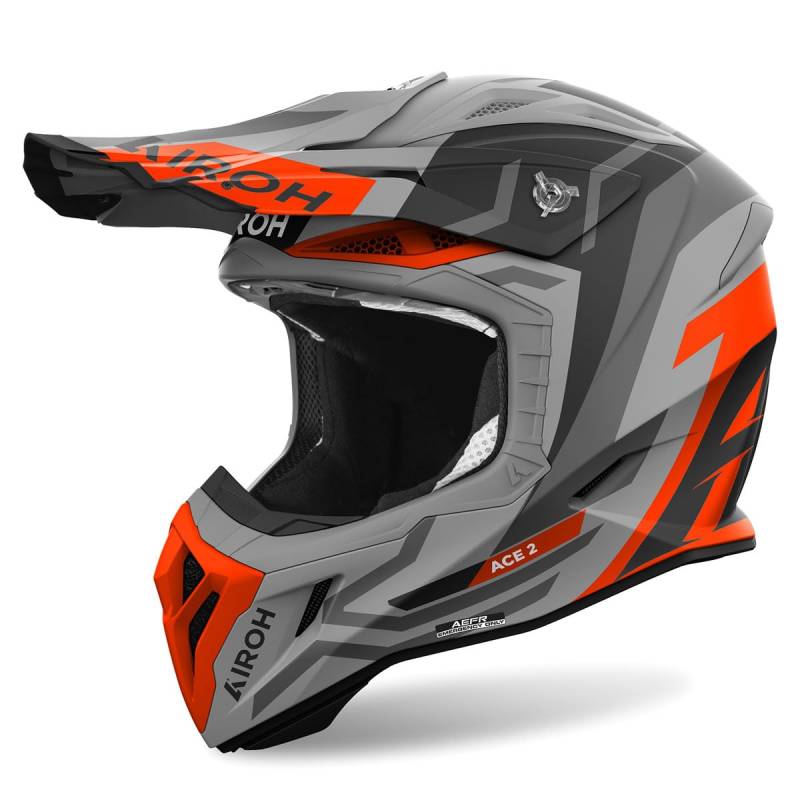 AIROH AVIATOR ACE 2 GROUND ORANGE MATT S von AIROH