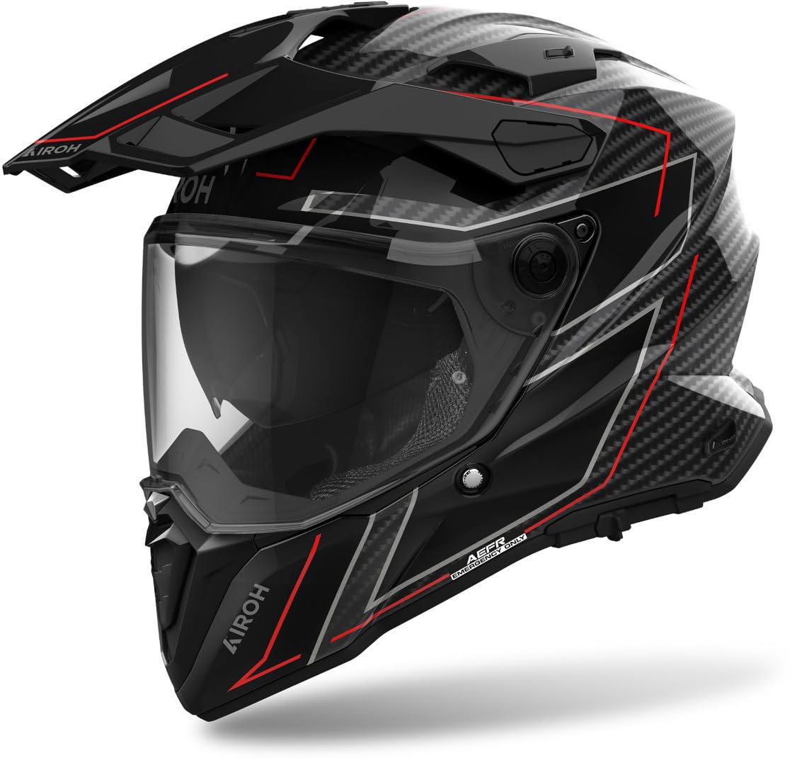 AIROH COMMANDER 2 CARBON STYLISH GLOSS L von AIROH