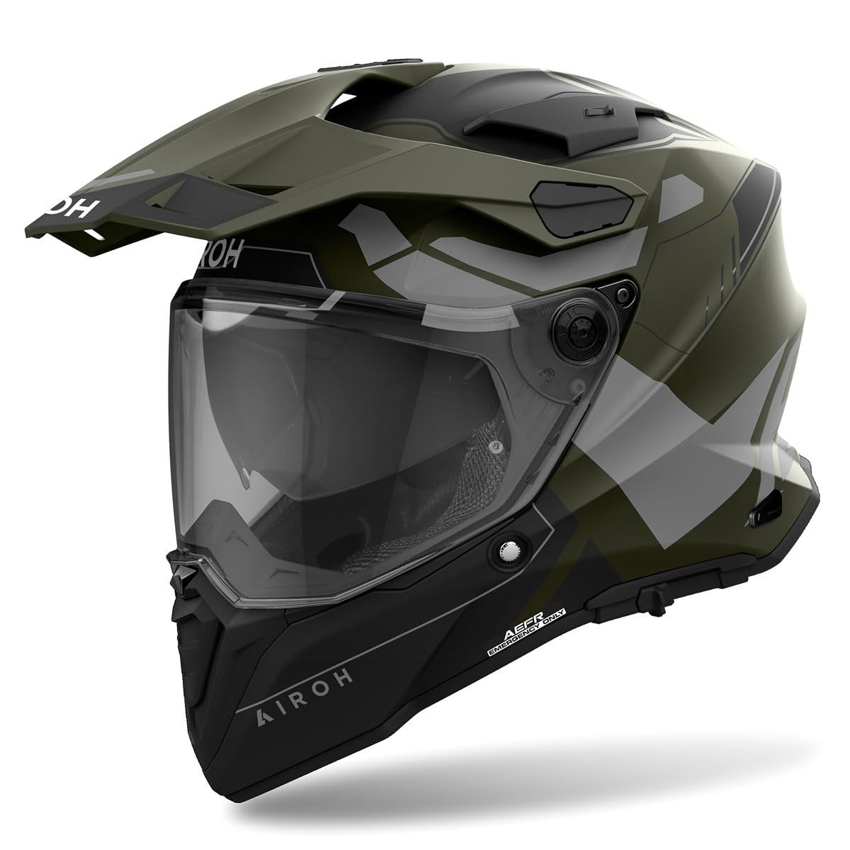 AIROH COMMANDER 2 REVEAL MILITARY GREEN XS AIROH COMMANDER 2 REVEAL MILITARY GREEN XS von AIROH