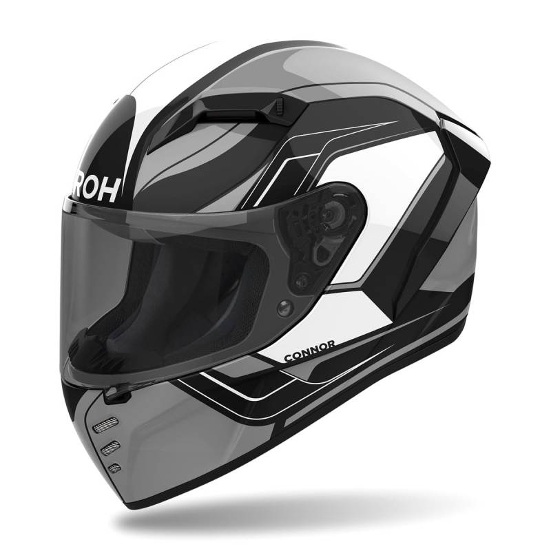 AIROH CONNOR DUNK BLACK GLOSS M von AIROH