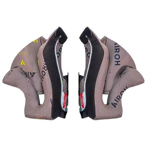 AIROH CUS/CHEEKPADS TWIST3 Grey/Yellow L von AIROH
