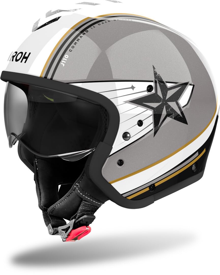 AIROH J 110 COMMAND GOLD GLITTER XL AIROH J 110 COMMAND GOLD GLITTER XL von AIROH