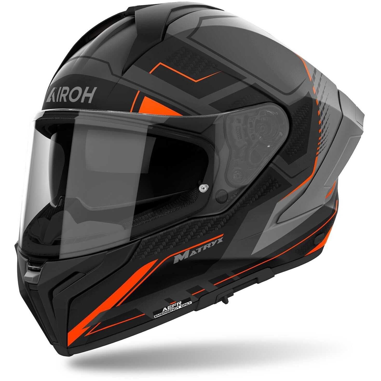 AIROH MATRYX ROCKET ORANGE MATT XS AIROH MATRYX ROCKET ORANGE MATT XS von AIROH