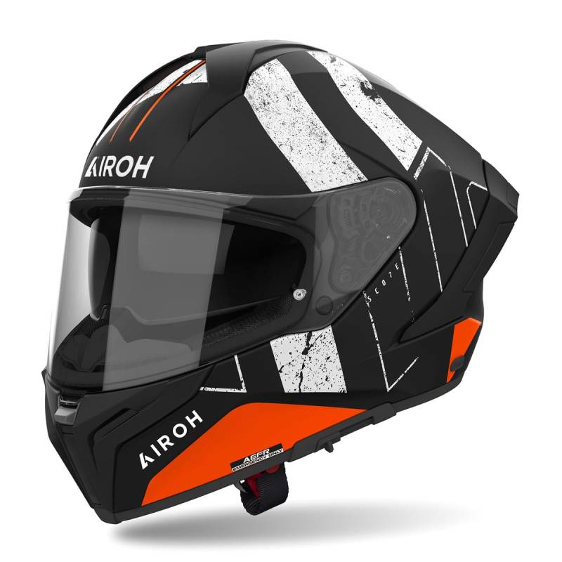 AIROH MATRYX SCOPE ORANGE MATT S von AIROH
