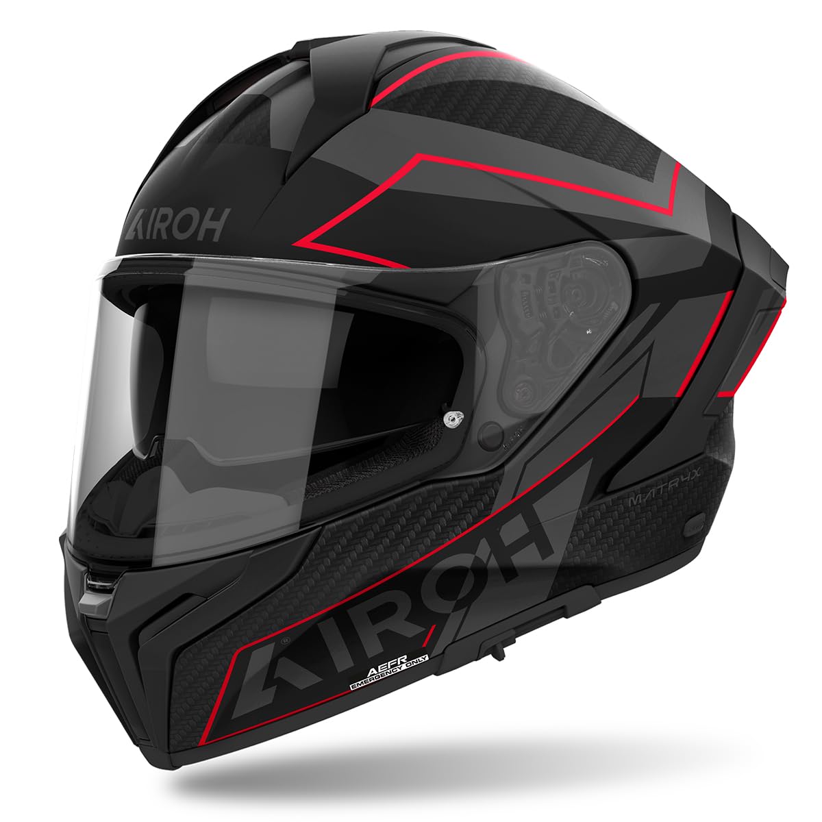 AIROH MATRYX SENTINEL RED MATT L AIROH MATRYX SENTINEL RED MATT L von AIROH